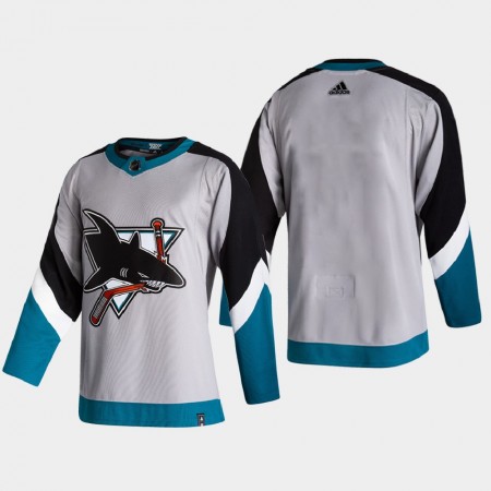 Pánské Hokejový Dres San Jose Sharks Dresy Blank 2020-21 Reverse Retro Authentic